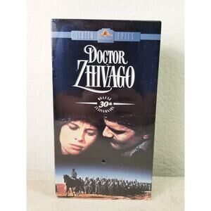 Doctor Zhivago VHS New Sealed MGM 1995 Home Video NTSC USA Dolby Surround Stereo